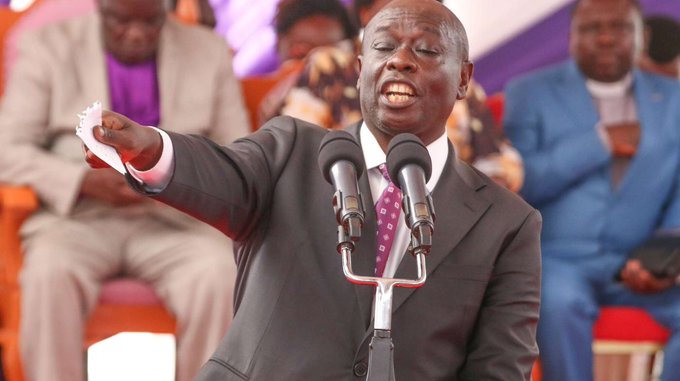 DCP Ol Kalou MP Ticket Fee announcement by Rigathi Gachagua party