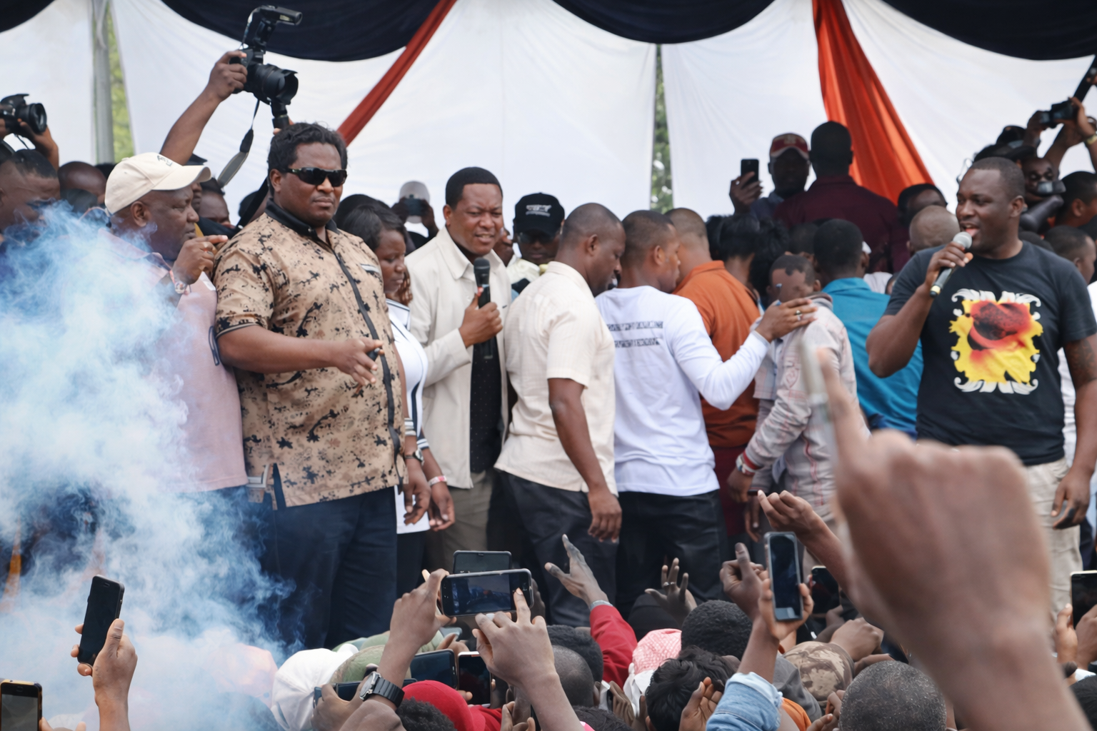 Linda Mwananchi rally.