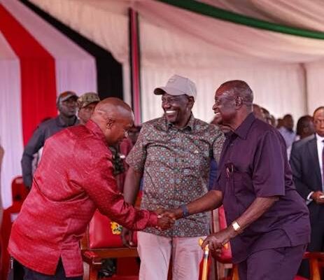 Oburu to Kindiki dialogue during ODM and UDA talks in Kisumu 2026