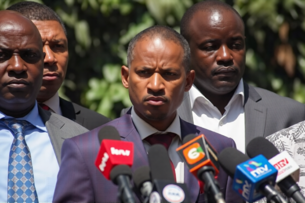 Embakasi East MP Babu Owino .February 12,2026